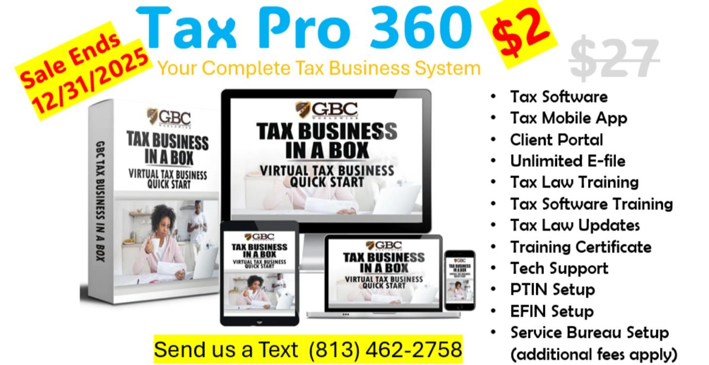 Tax Pro 360 | Complete Tax Business System