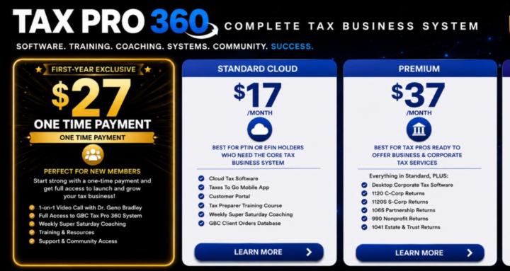 Tax Pro 360 | GBC University