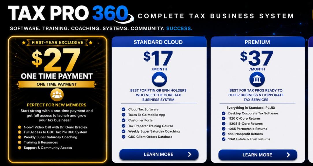 Tax Pro 360 | GBC University
