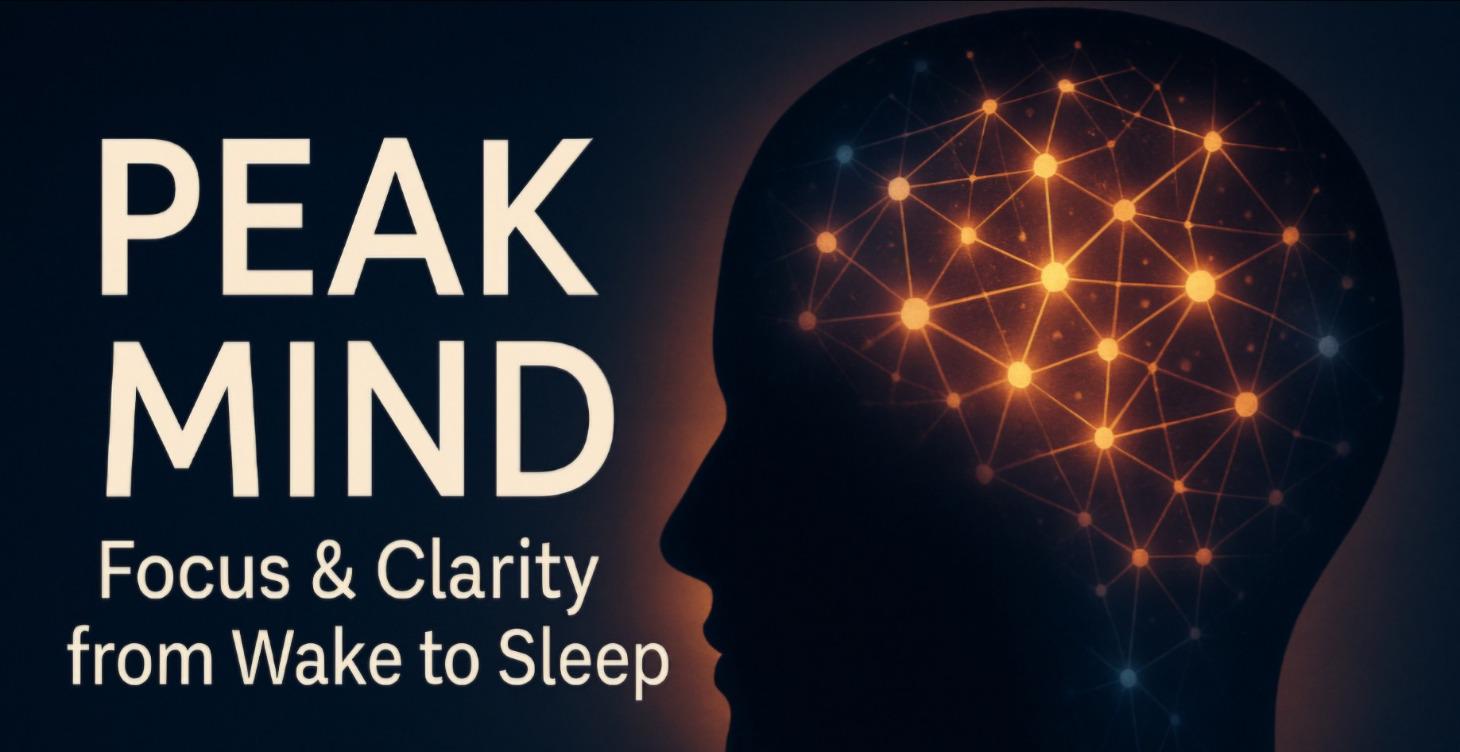 Peak Mind: Focus & Clarity From Wake to Sleep