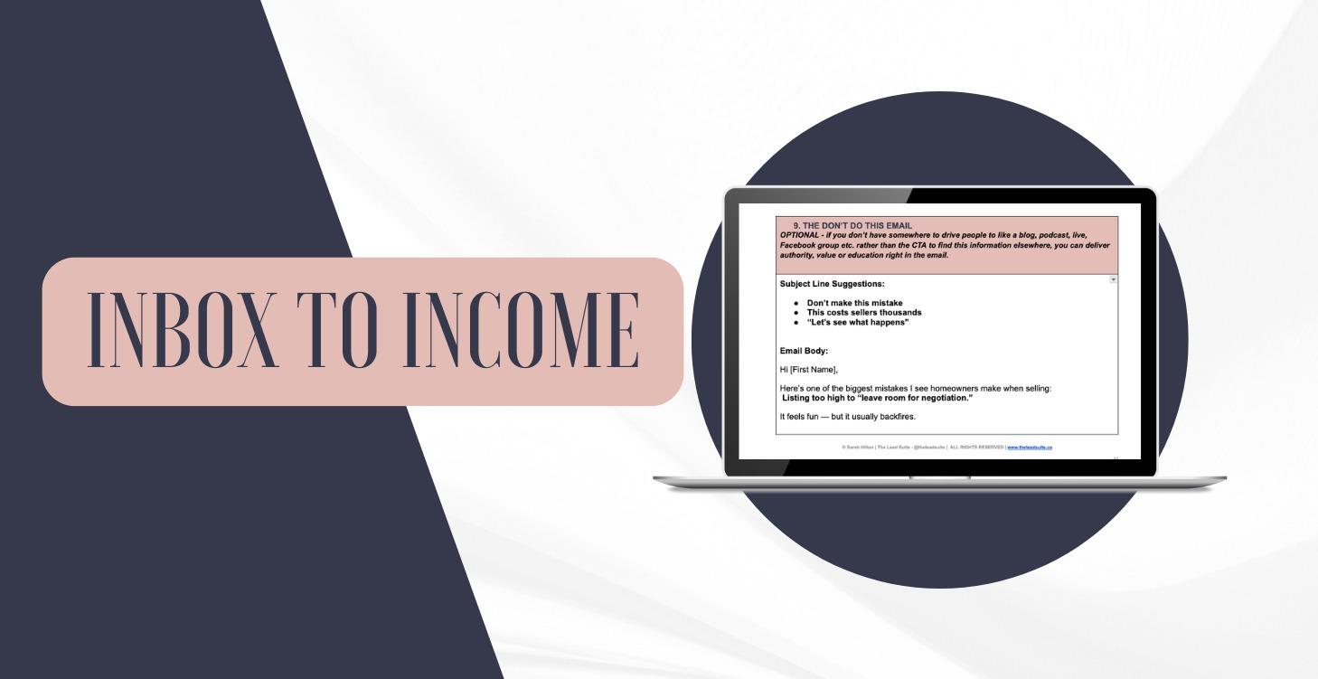 Inbox to Income: 52 Done-For-You Emails