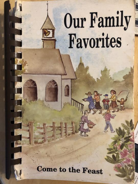 Old Longmont Church of Christ cookbook. 