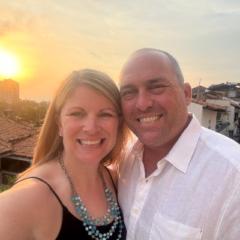 Stephanie and Jamie Hoyle