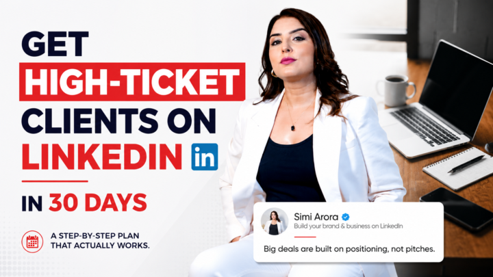 Join Free Workshop: How to Get Your First High-Ticket Client Through LinkedIn in 30 Days