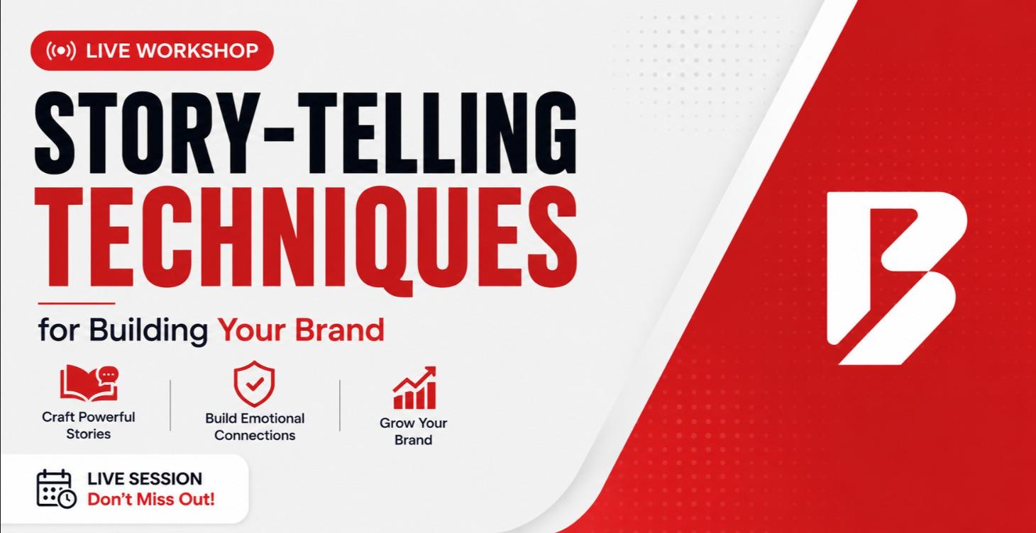 Story-telling Techniques for Building Your Brand