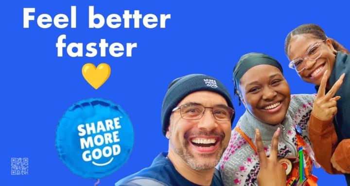 SHARE MORE GOOD