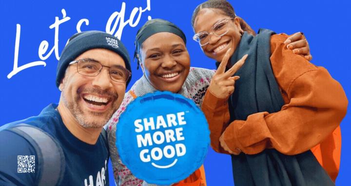 SHARE MORE GOOD