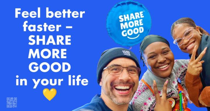SHARE MORE GOOD