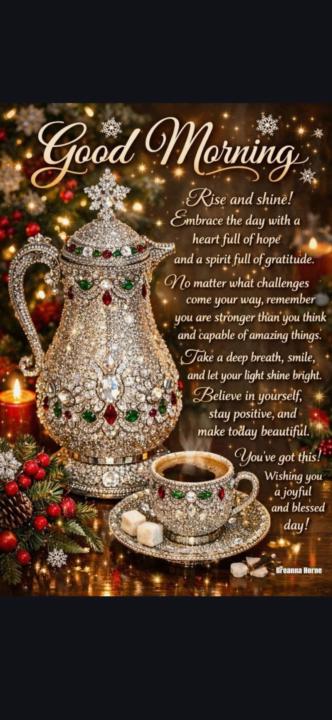 RISE AND SHINE‼️❤️