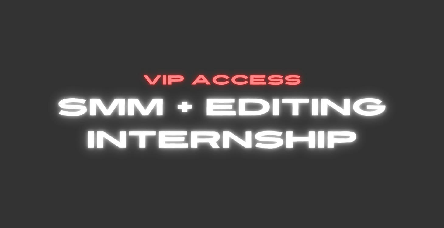 Skillset 1: SMM + Video Editing