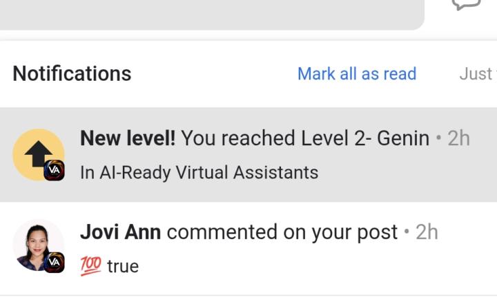 New level unlocked! You reached level 2-Genin