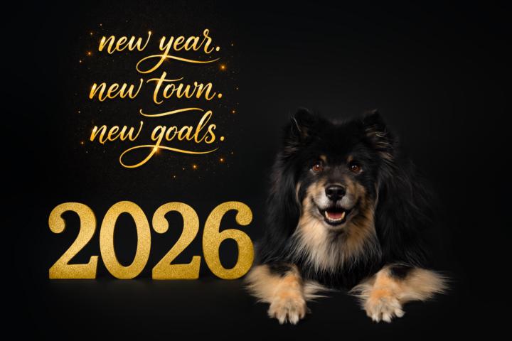 New year. New town. New goals.