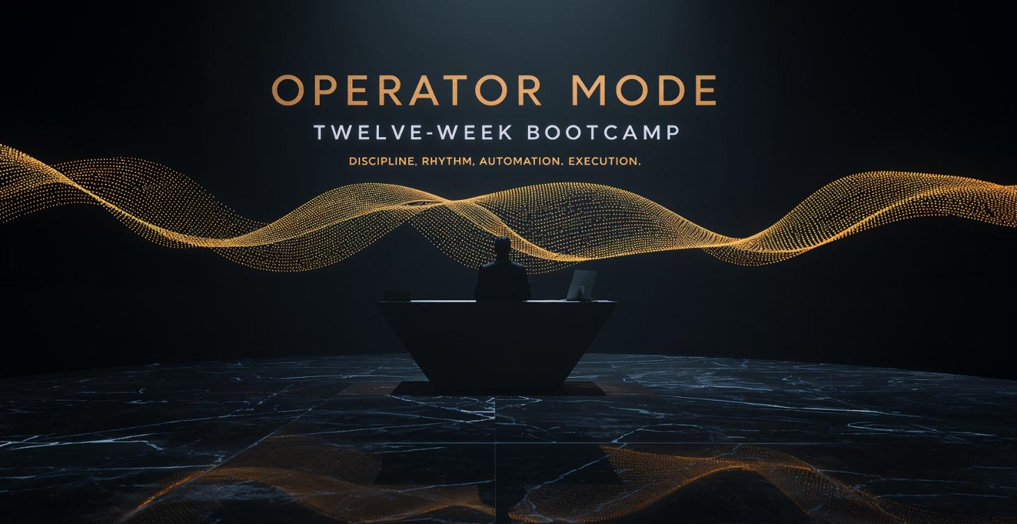 OPERATOR MODE 12- WEEK BOOTCAMP