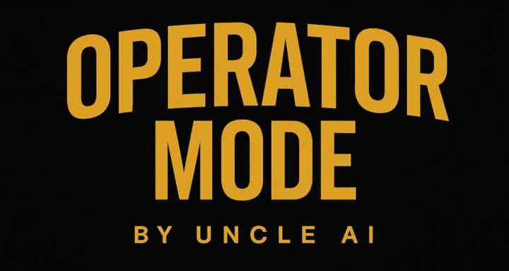 OPERATOR MODE with Uncle A.I.