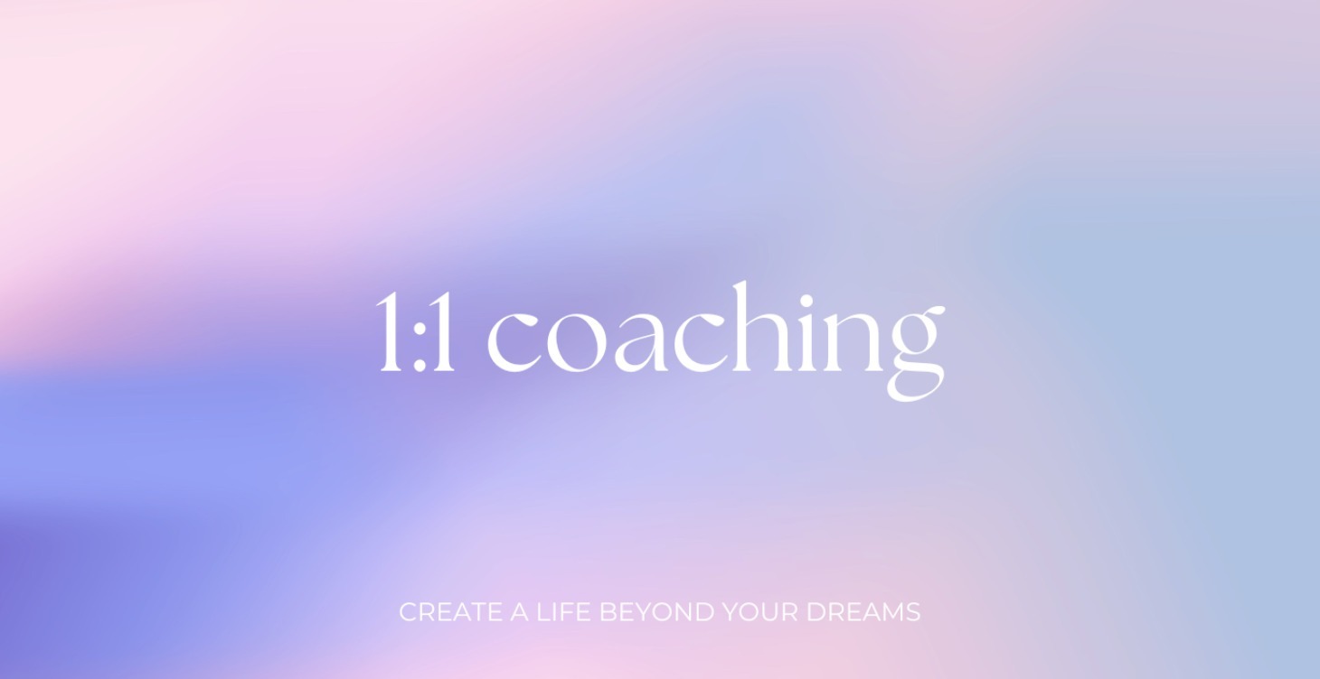 1:1 coaching