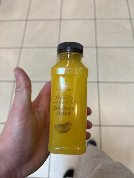 100%orange juice method 