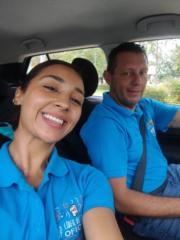 Mayra y Cristian Barajas