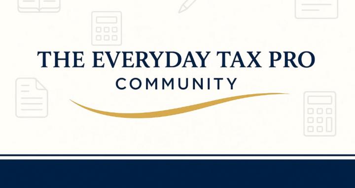 The Everyday Tax Pro Community
