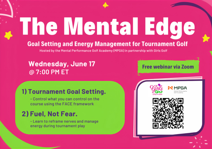 The Mental Edge Workshop tonight at 7:00pm (ET) MPGA Community