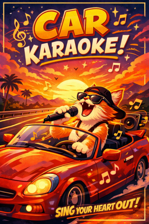 Practice Shmactice: CAR KARAOKE! 