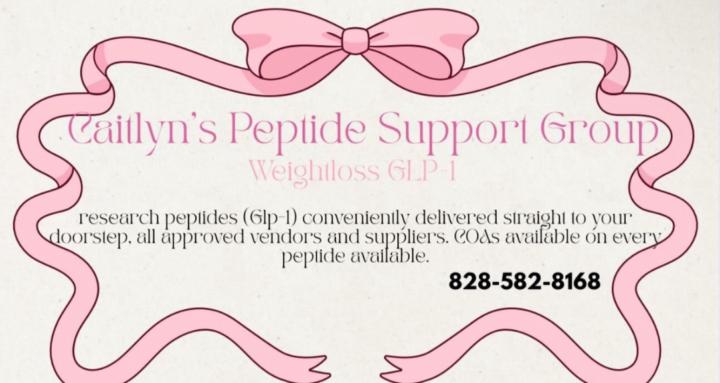 Caitlyns Peptide Support Group