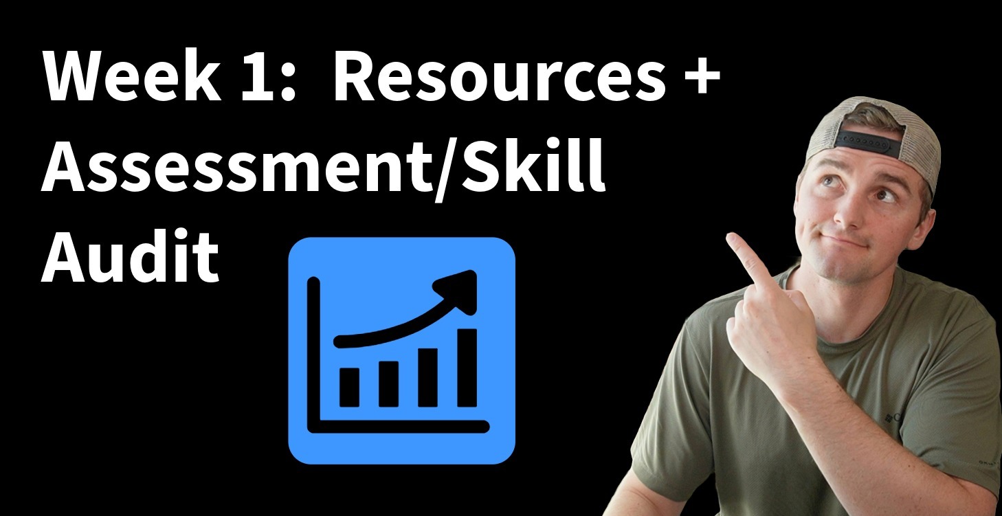 Week 1: Resources + Assessment/Skill Audit