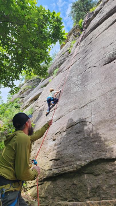 Fun weekend climbing with friends!
