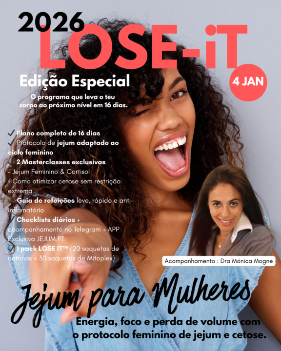 O Jejum para Mulheres – Edição Especial LOSE-IT™