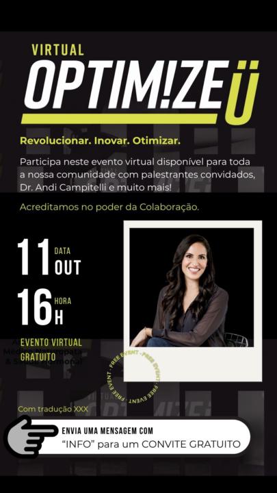 🌿 OptimizeÜ | Especial Hormonas e Saúde Feminina — Evento Gratuito