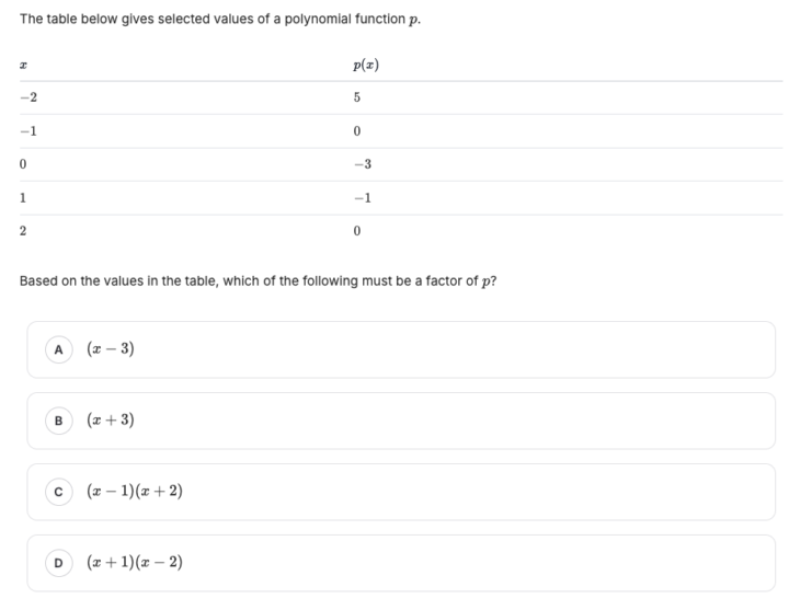 Daily SAT Question 1/7