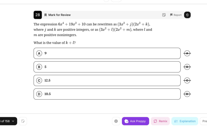 Daily SAT Question 6/6