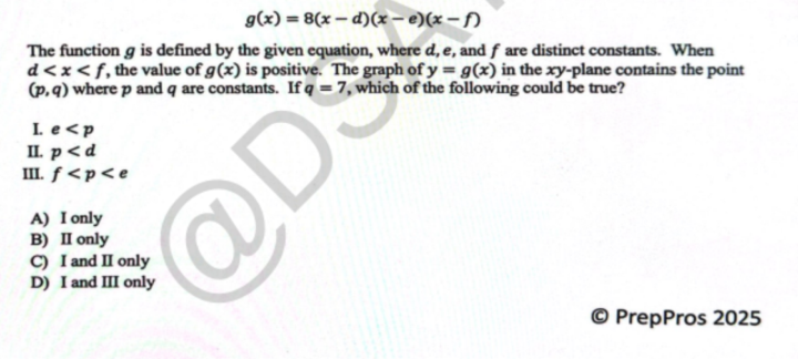 Daily SAT Question 12/3