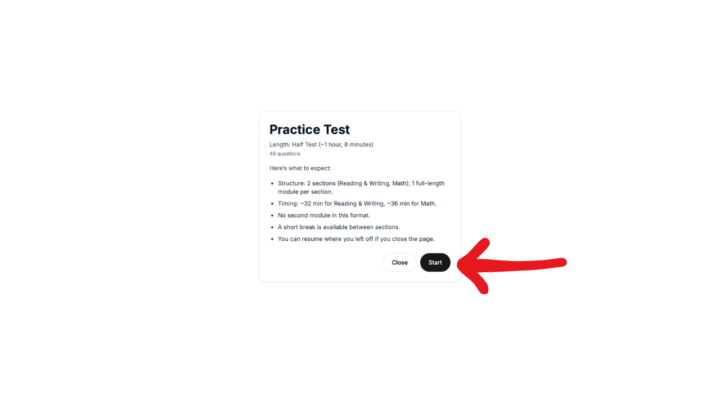 New Diagnostic Test in the WELCOME + START HERE page.