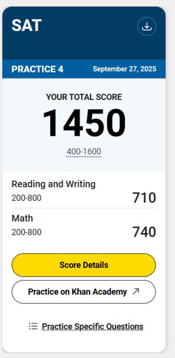 DAY 1: First Practice Test