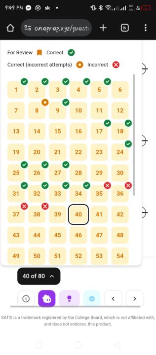 SAT consistency challenge 