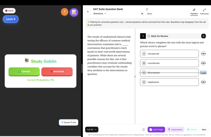 words in context helpp