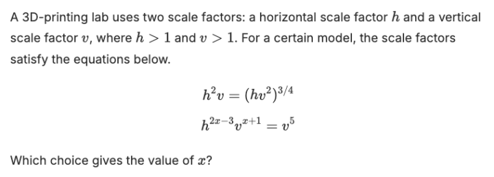 Daily SAT Question 7/13