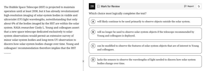 Daily SAT Question 12/8