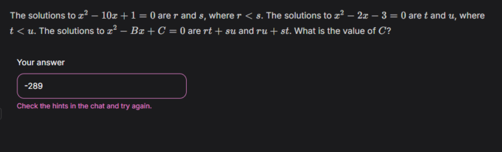 QUESTION advanced MAth???