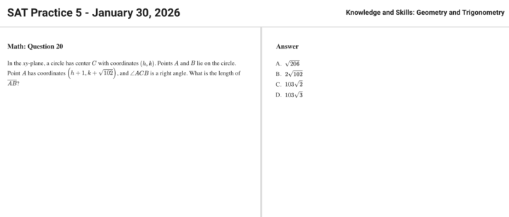 Hard Geometry/Trig Question (at least hard for me)