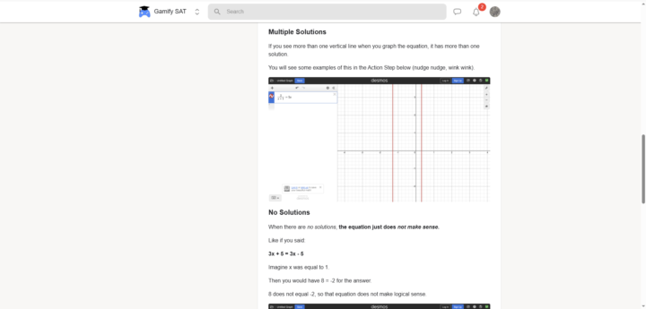 Quick question about the solutions of a slope