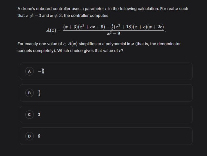 Daily SAT Question 5/5