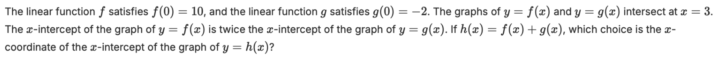 Daily SAT Question 7/14