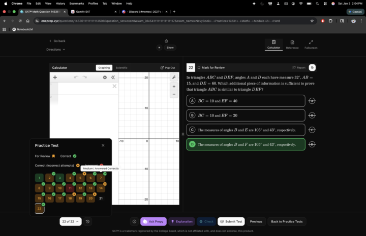 Daily SAT Challenge: 2/3/26