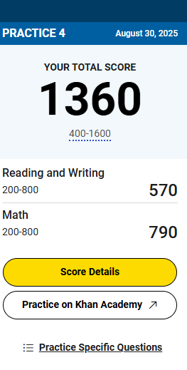 DAY 1: First Practice Test