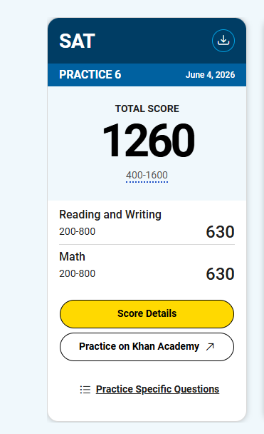 One final practice test