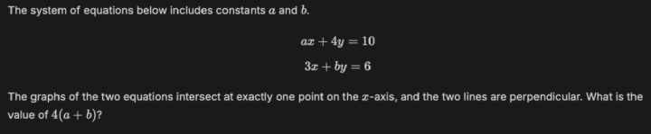 Daily SAT Question 4/6