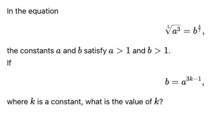 Daily SAT Question 12/4