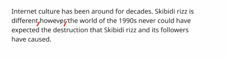 guyss i need help on a sat Skibidi rizz question 😭