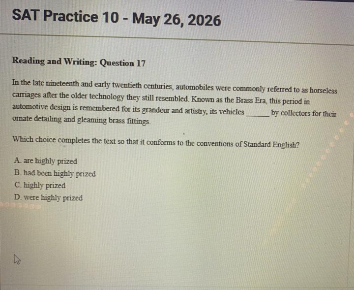 SAT English 